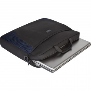 Targus 17" Slipcase Black/Blue Mappe Sort Blå | 673LAKUPX